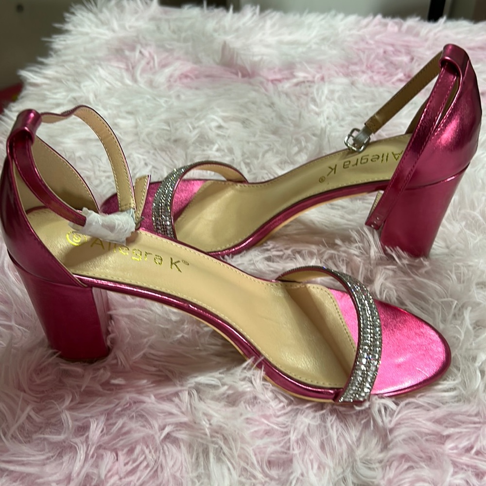 Pretty hot pink heels